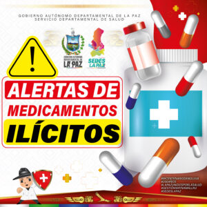 ALERTA DE MEDICAMENTOS ILÍCITOS EMITIDA POR LA AGEMED