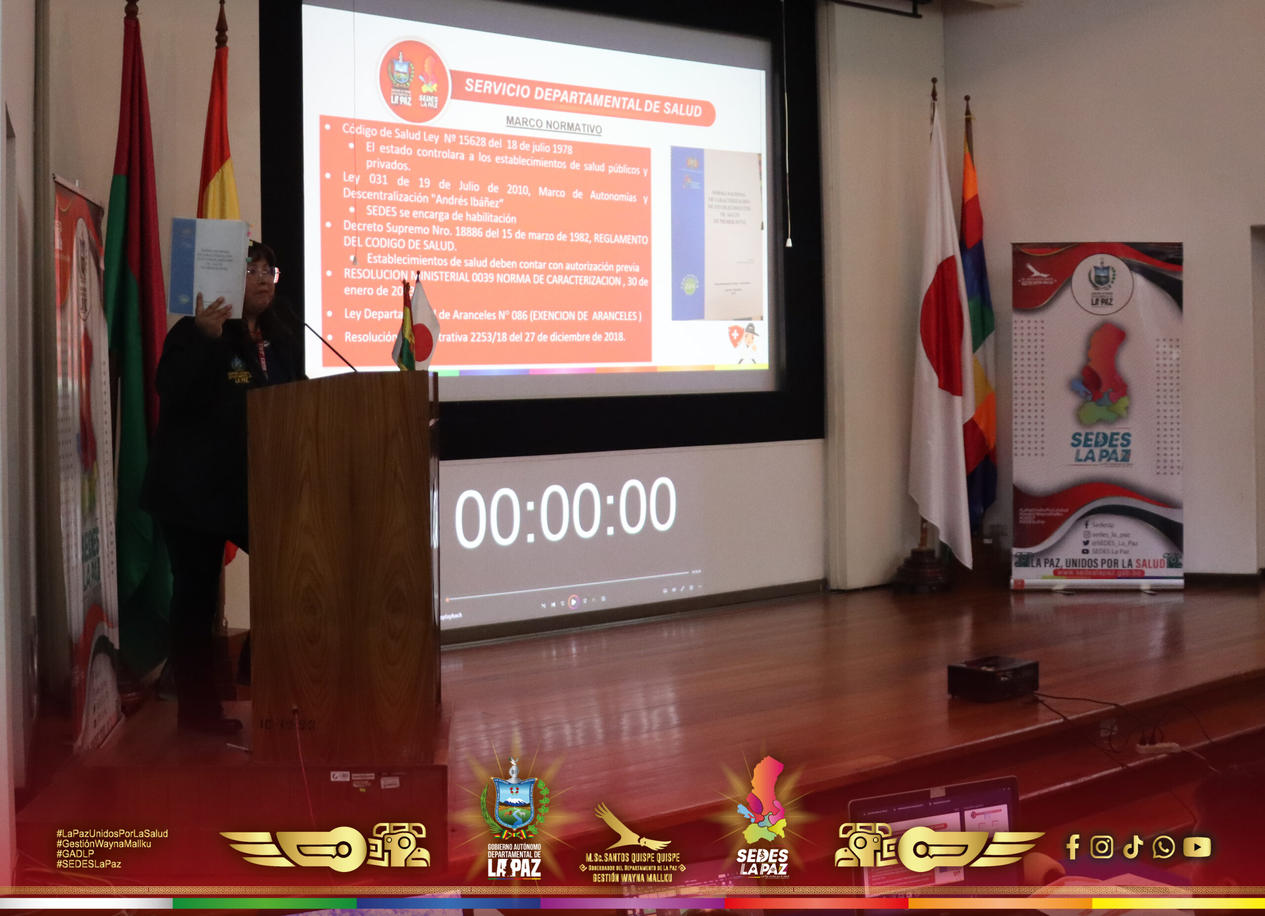 SEDES LA PAZ REALIZÓ EL ANÁLISIS DE SUS INDICADORES EN SALUD