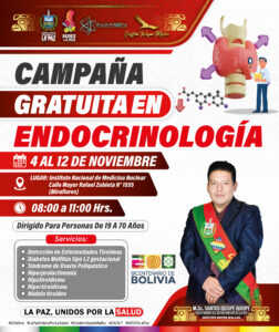 CAMPAÑA GRATUITA DE ENDOCRINOLOGÍA