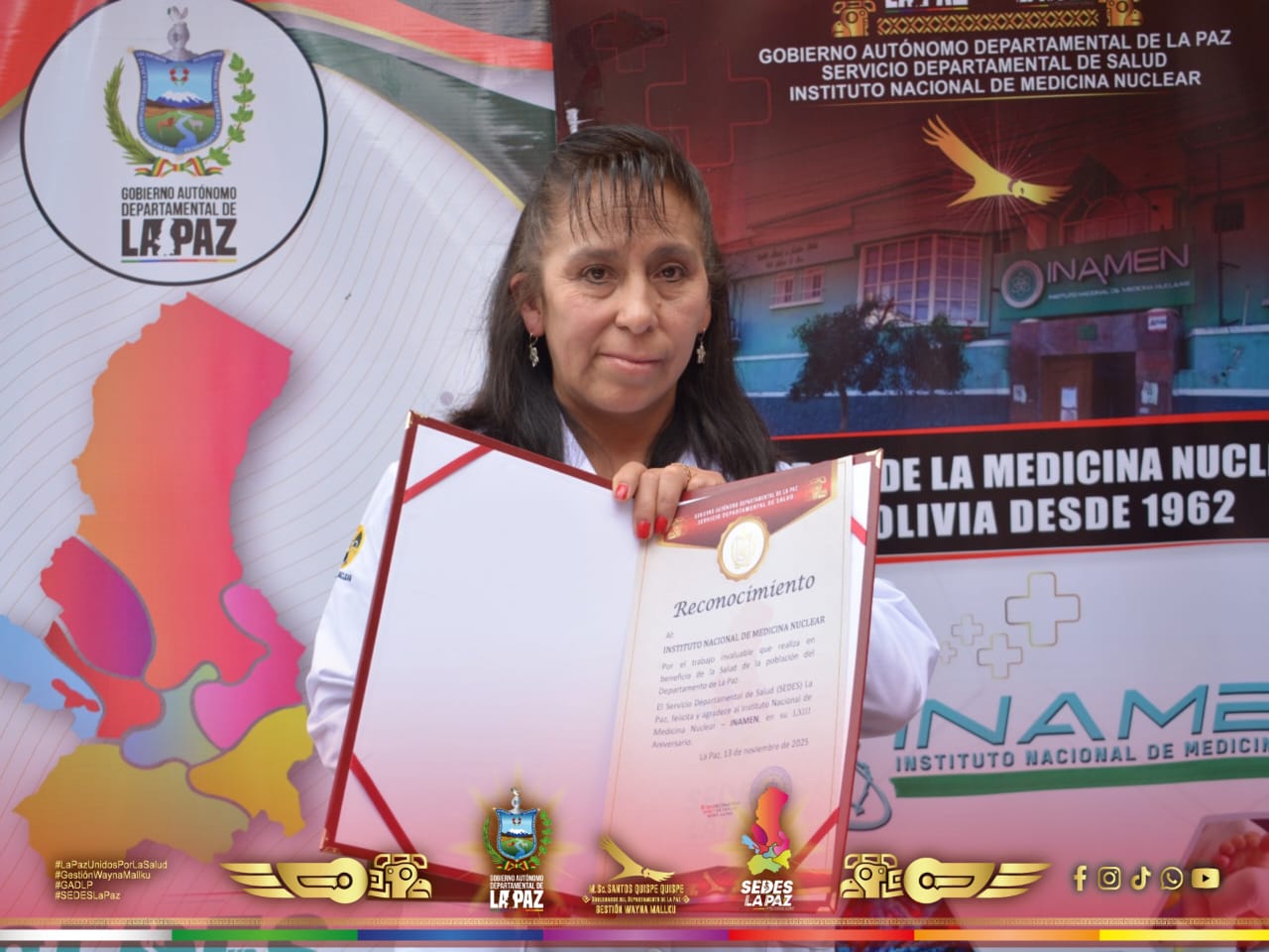 INAMEN PIONEROS EN MEDICINA NUCLEAR, CELEBRÓ 63 AÑOS DE VIDA INSTITUCIONAL