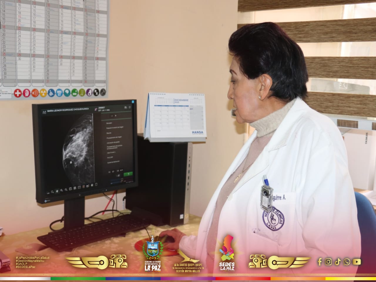 EL HOSPITAL DE CLÍNICAS LLEVA ADELANTE LA CAMPAÑA GRATUITA DE MAMOGRAFÍA Y DENSITOMETRÍA ÓSEA DIRIGIDA A LA POBLACIÓN FEMENINA