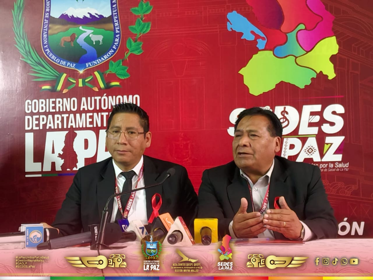 SEDES LA PAZ REFUERZA ACCIONES POR EL DÍA MUNDIAL DEL SIDA