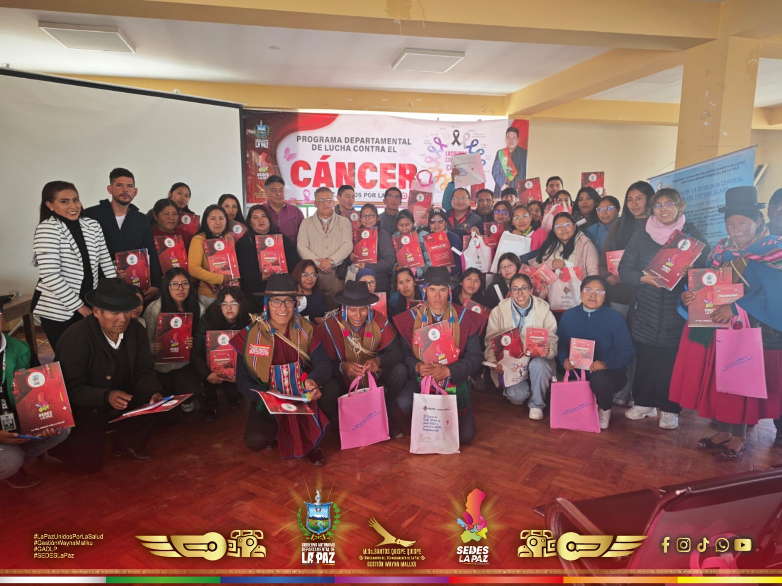 SEDES LA PAZ SOCIALIZÓ NORMAS DE ATENCIÓN INTEGRAL EN EL MUNICIPIO DE VIACHA