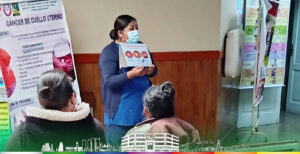 SEDES LA PAZ REFUERZA ACCIONES DE PREVENCIÓN CONTRA EL CÁNCER DE CUELLO UTERINO