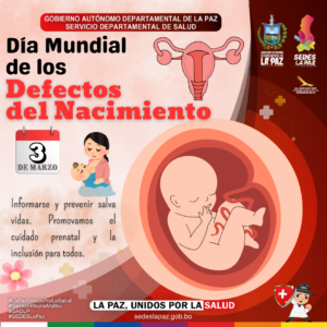 3 DE MARZO DÍA DE LOS DEFECTOS DEL NACIMIENTO