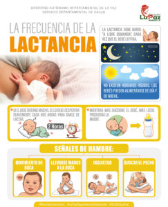 LACTANCIA MATERNA: FRECUENCIA